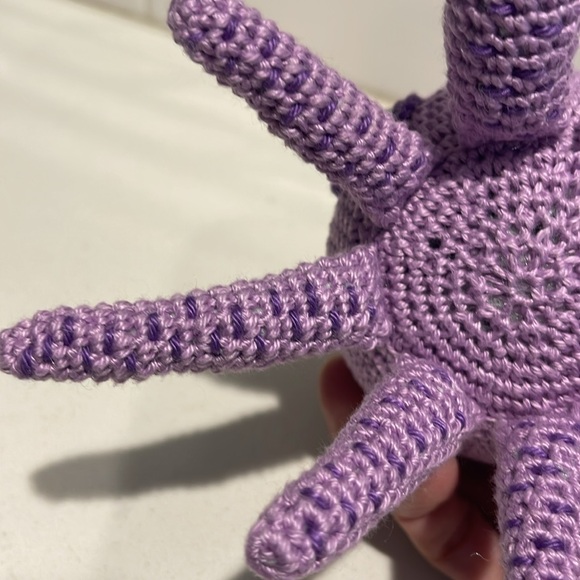 Hand Crafted Octopus 🐙 Amigurumi Crochet Doll Toy Figure Ocean Sea Water - Picture 8 of 12